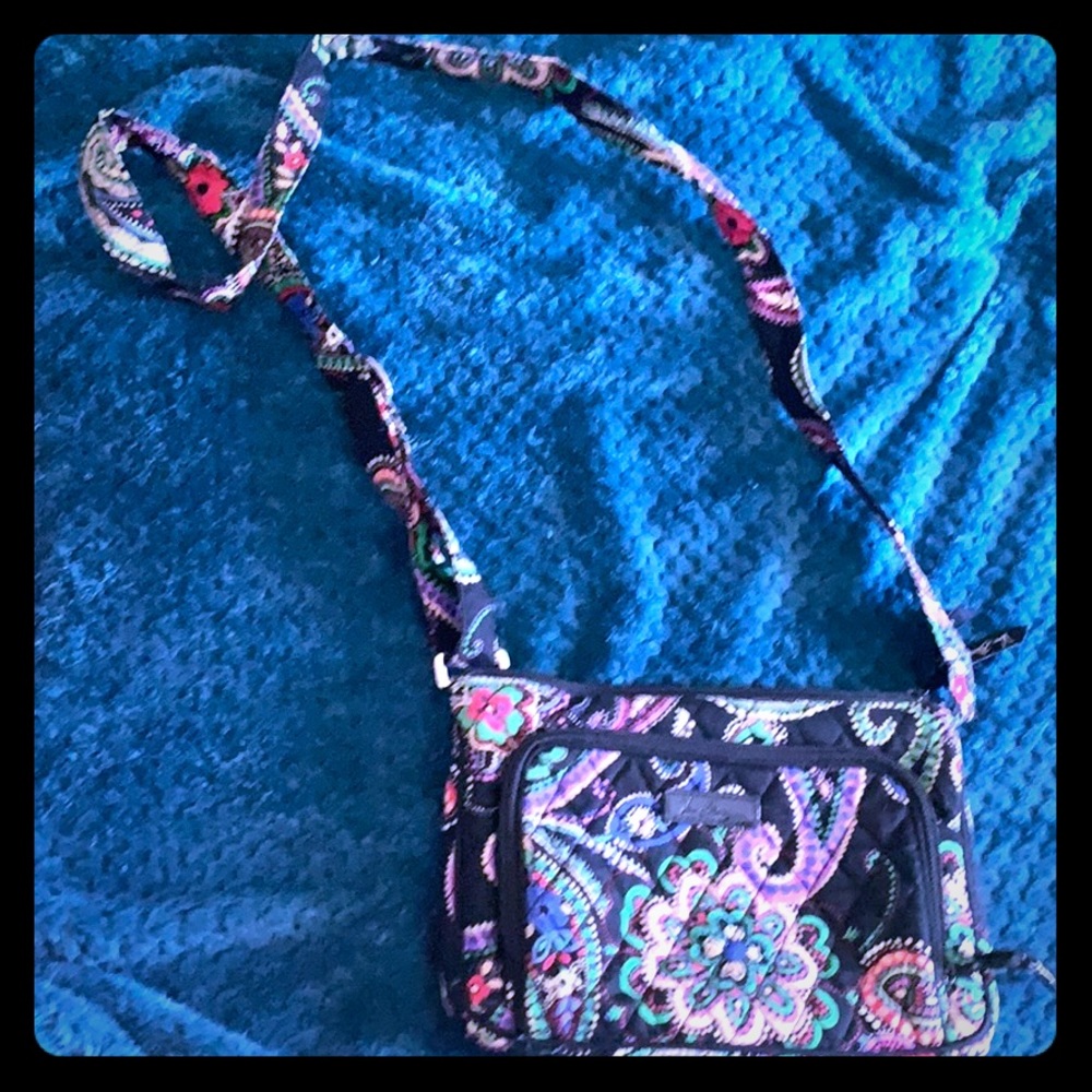 Vera Bradley cross body wallet purse